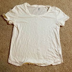 Gap White T-Shirt in white womens xs